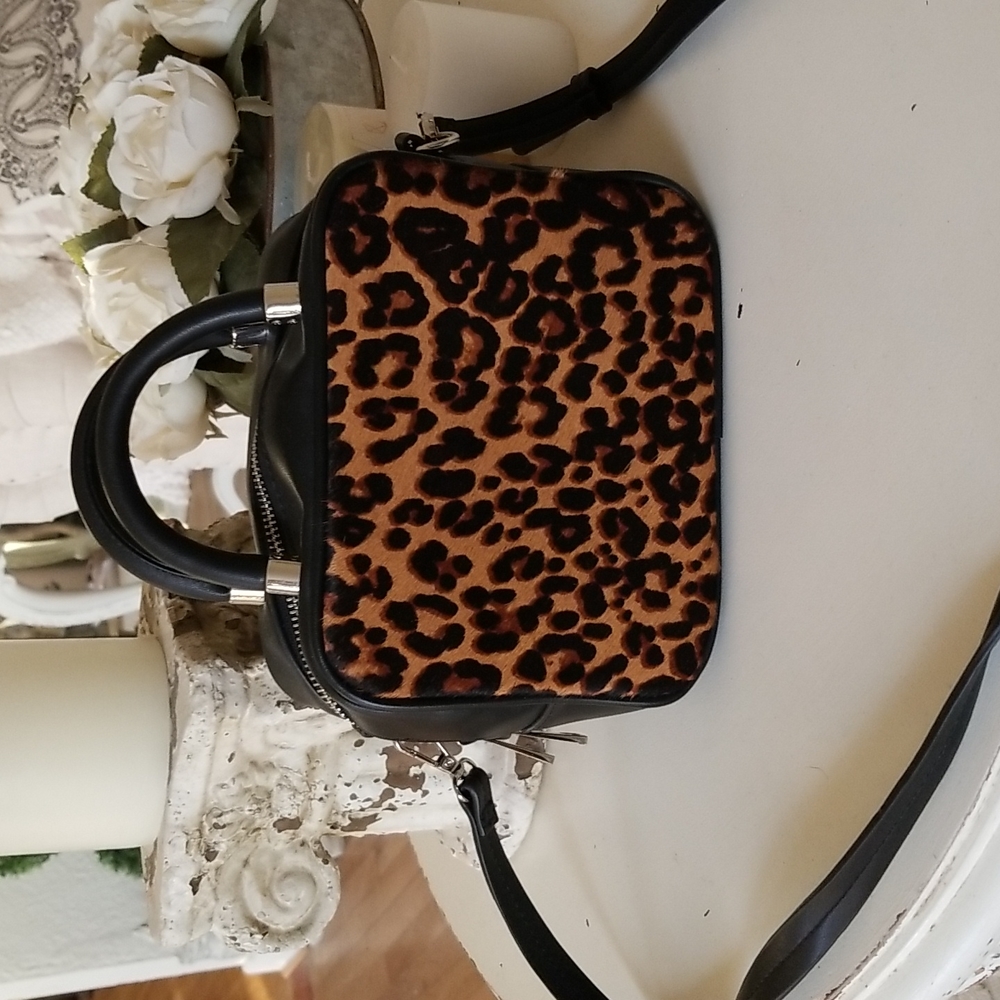 Zara leopard crossbody